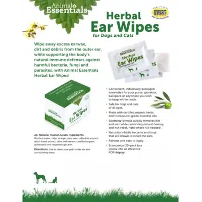 Herbal Ear Wipes (15 count box) - Image 3