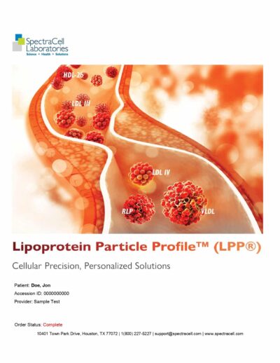 Lipoprotein Particle Profile (LPP) - SpectraCell - Image 2