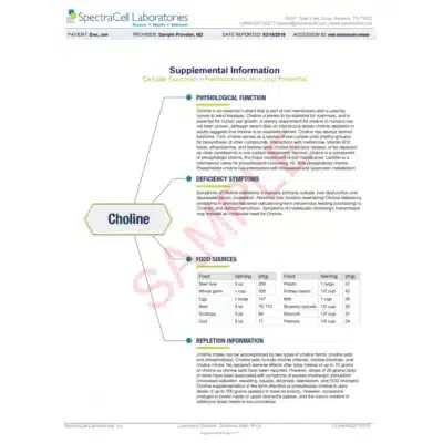 Micronutrient Testing (MNT) - SpectraCell - Image 11