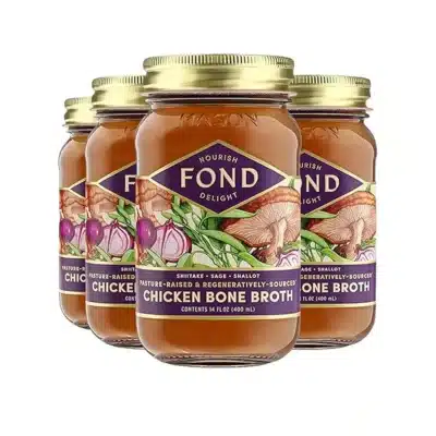 Regenerative Chicken Bone Broth - Shiitake & Sage - Image 2
