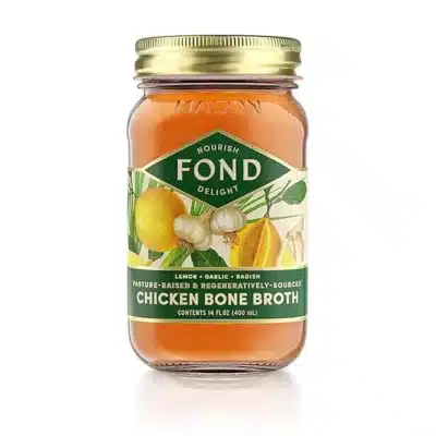 Regenerative Chicken Bone Broth - Lemon & Garlic - Image 2
